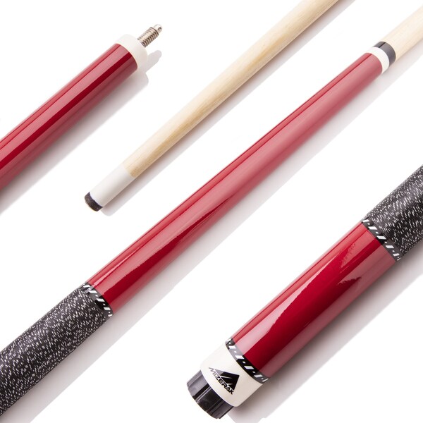 Mizerak 57 in. Two-Piece Hardwood Cue, Red P1862R - main